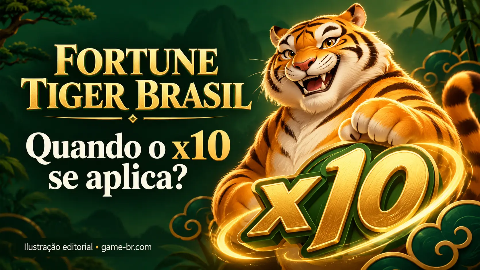 Fortune Tiger Brasil: quando o multiplicador x10 se aplica